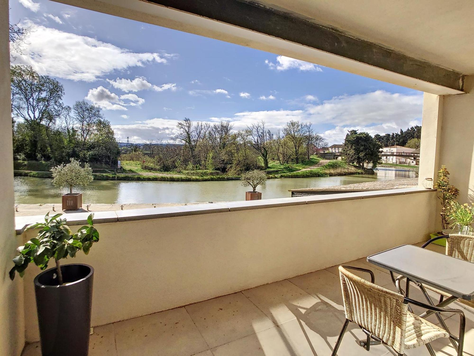 Le Canal - Appartement Avec Vue 4 Personnes La Redorte Kültér fotó