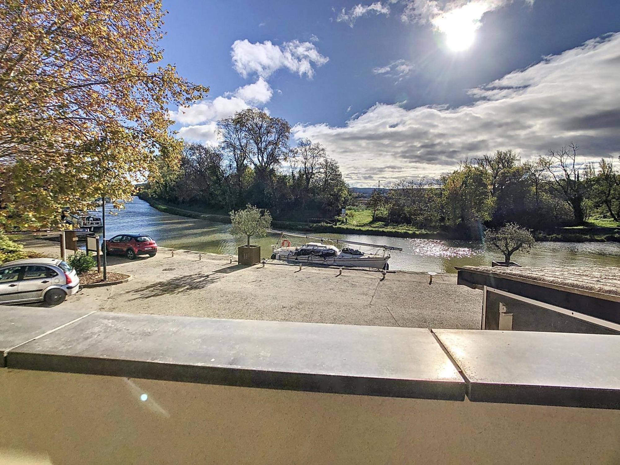 Le Canal - Appartement Avec Vue 4 Personnes La Redorte Kültér fotó
