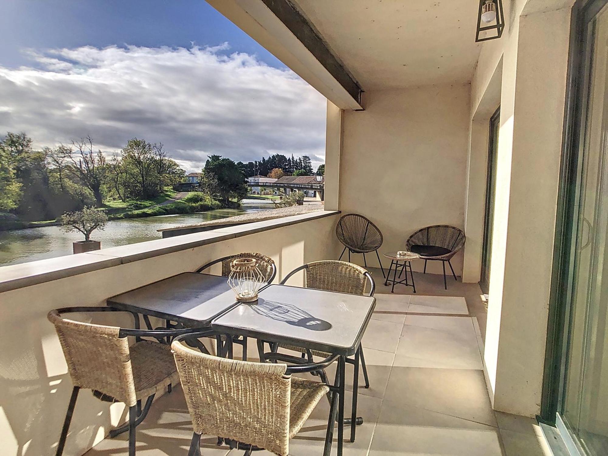 Le Canal - Appartement Avec Vue 4 Personnes La Redorte Kültér fotó